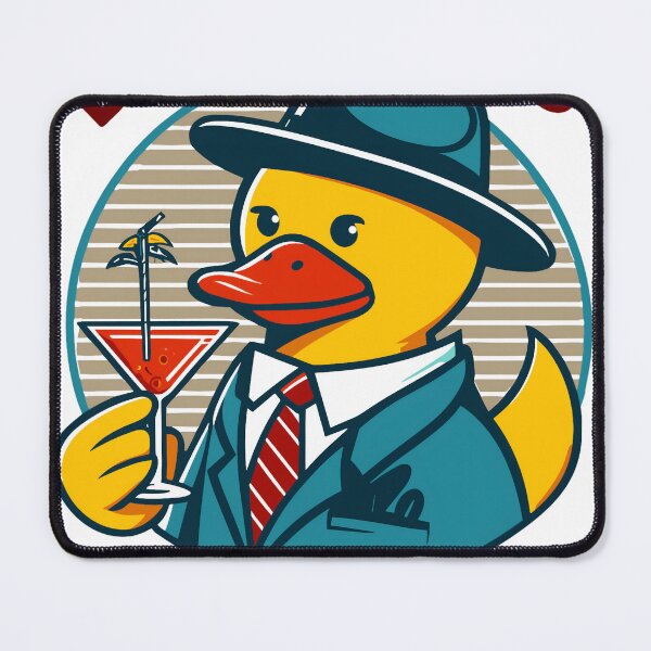 Item preview, Funny Duck Ducktails And Cocktails designed and sold by KitonicTees.