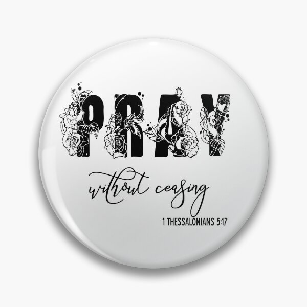 Item preview, Pray without ceasing Floral Graphic design designed and sold by adriana-holmes.