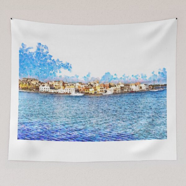 Item preview, View of Brindisi from the ship designed and sold by Giuseppe Cocco.