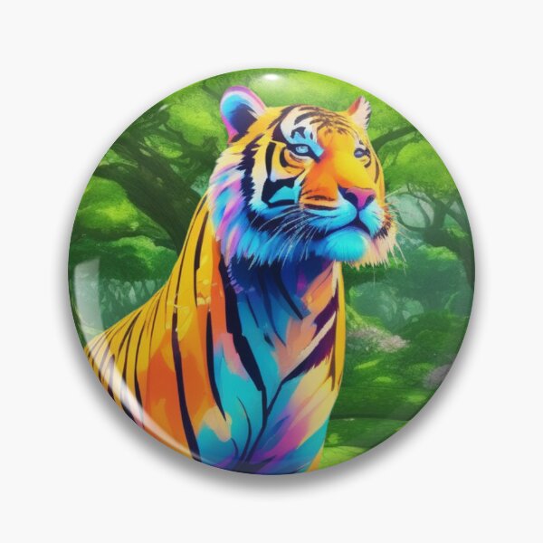 Item preview, Tiger with family moving in forest design designed and sold by OutdoorArtistry.