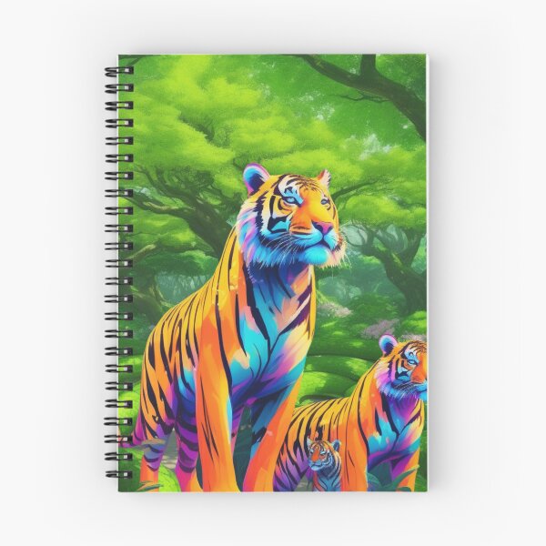 Item preview, Tiger with family moving in forest design designed and sold by OutdoorArtistry.