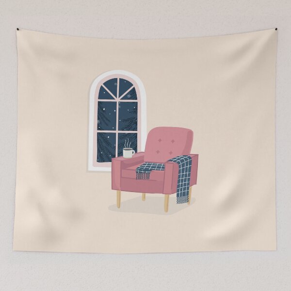 Item preview, Cozy Chair by the Window designed and sold by BookishSpace1.