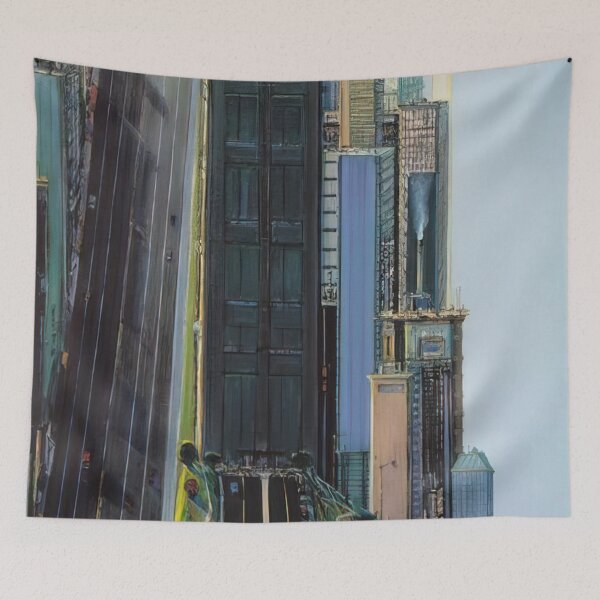 Item preview, Wayne Thiebaud - Hill Street (Day City) - 1981 designed and sold by MARTART9.