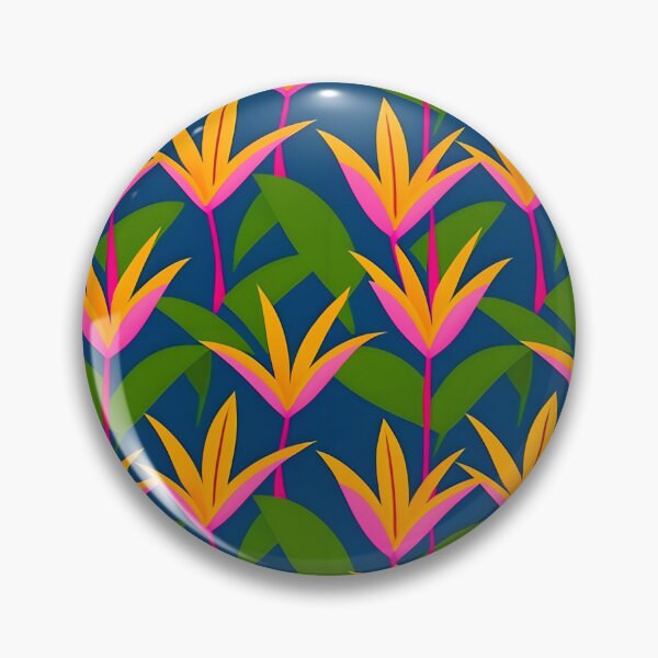 Item preview, Vibrant Orange Tulip Pattern designed and sold by Vorterix.