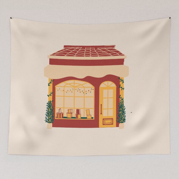 Item preview, Christmas book shop front (bookmas) designed and sold by BookishSpace1.