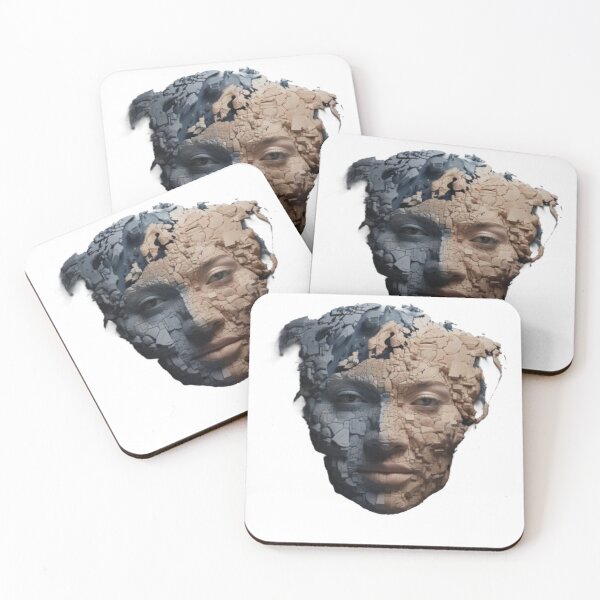 Item preview, World map made of human faces designed and sold by paoloKing.