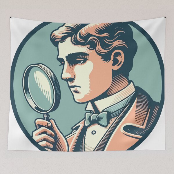 Item preview, Classic Victorian Detective Deduction designed and sold by OniumEth.