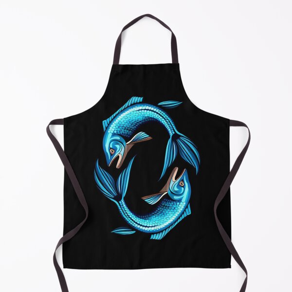 Item preview, Two fish in blue - without text designed and sold by HarridanCreates.