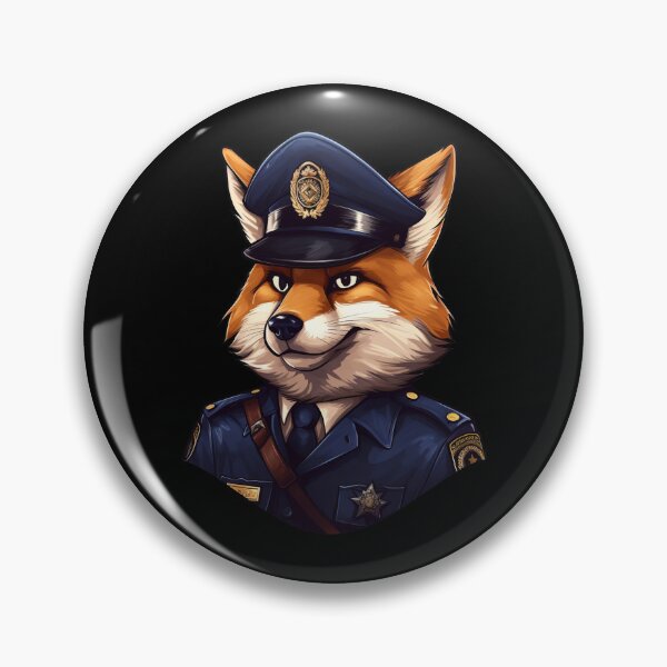 Item preview, Fox policeman designed and sold by Soulskier.