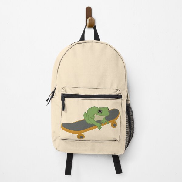 Item preview, Cute Frog on a skateboard designed and sold by Cute-Treasure.