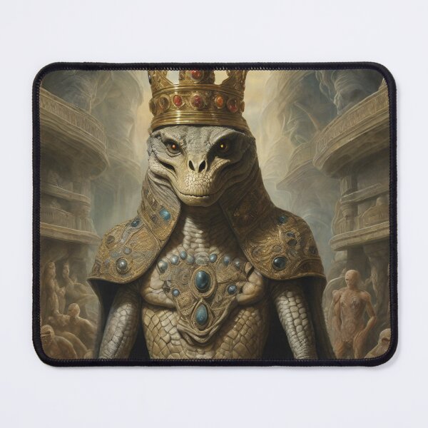 Item preview, the king monarch Reptilian Alien designed and sold by tileartwork.