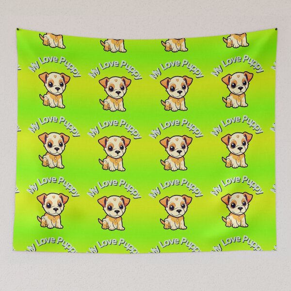 Item preview, my love puppy designed and sold by NAGNE.