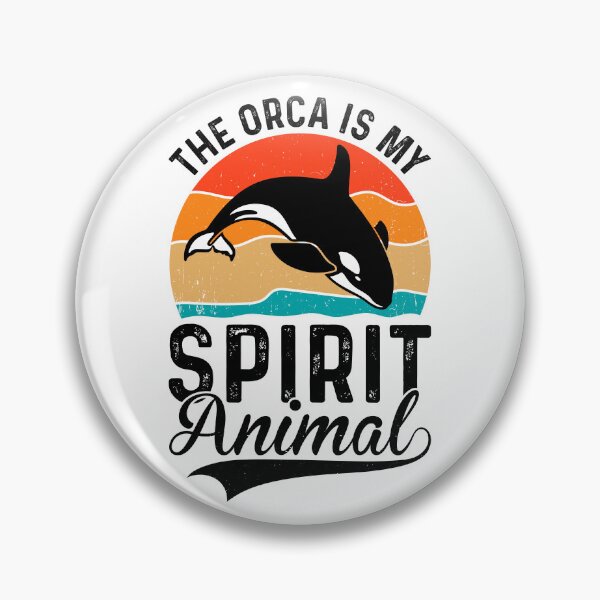 Artikelvorschau, Der Orca ist mein Geistestier entworfen und verkauft von BorczVisuals.