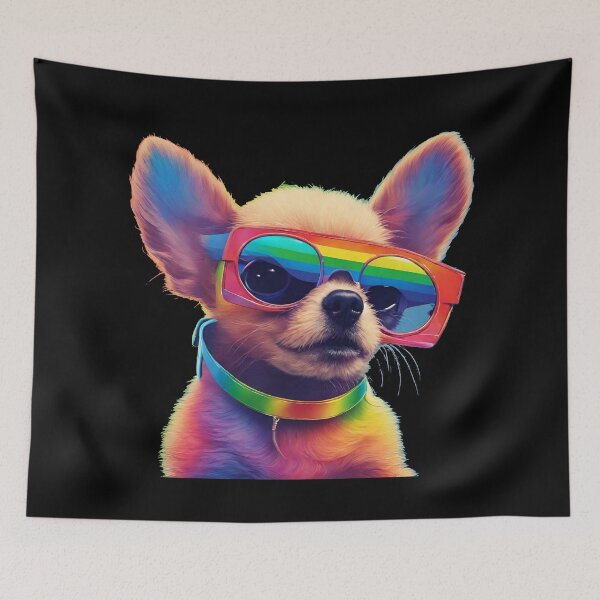 Item preview, Rainbow Dog designed and sold by PixelRealm.
