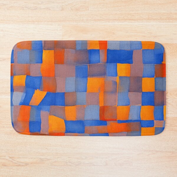 Item preview, blue-orange-red designed and sold by MoxisWatercolor.