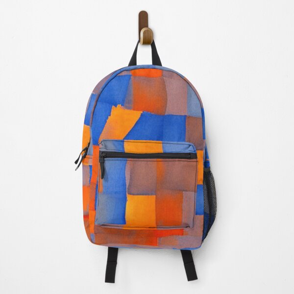 Item preview, blue-orange-red designed and sold by MoxisWatercolor.