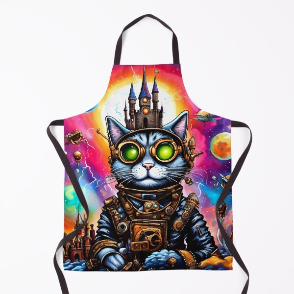 Item preview, Steampunk Space Cat I designed and sold by The Andromeda L-73.