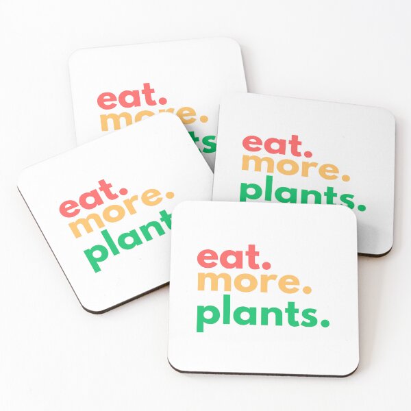 Item preview, Eat More Plants designed and sold by OnTheTrend.