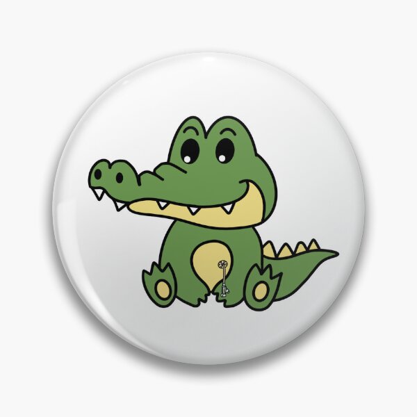 Item preview, Cleo the Crocodile with a PEG tube designed and sold by CreativeCrohnie.