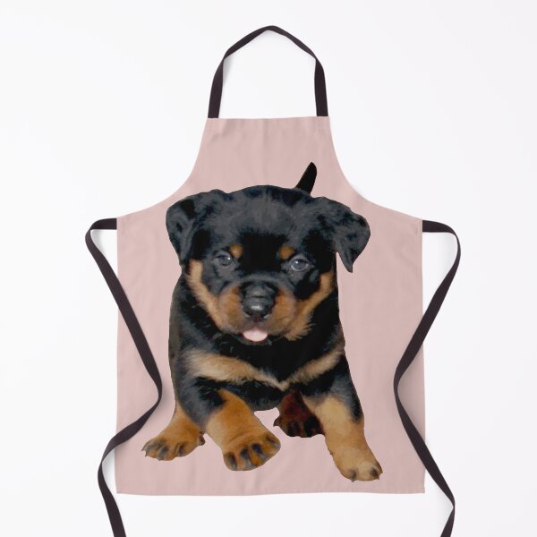 Item preview, Cute Rottweiler Puppy Running With Tongue Out designed and sold by taiche.