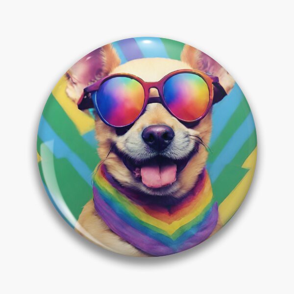 Item preview, Rainbow Dog designed and sold by PixelRealm.