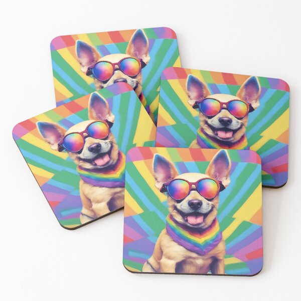 Item preview, Rainbow Dog designed and sold by PixelRealm.