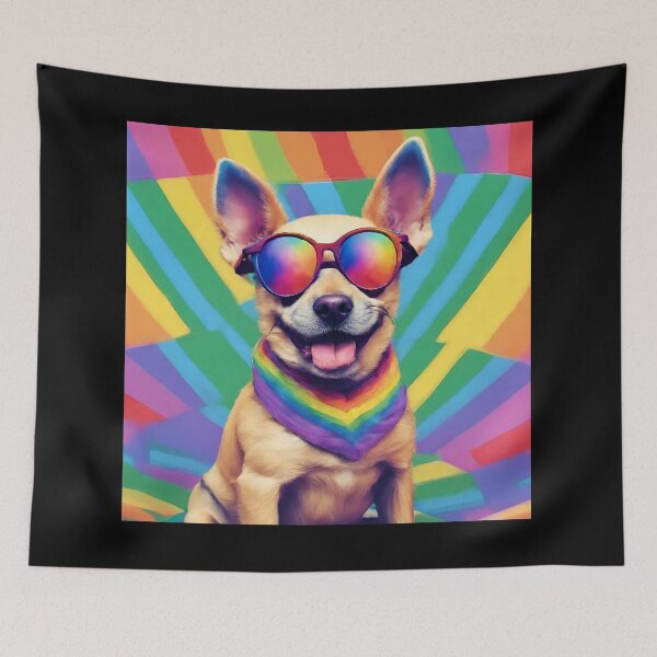 Item preview, Rainbow Dog designed and sold by PixelRealm.