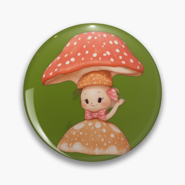 Aperçu de l'œuvre Cute mushroom stickers créée et vendue par Greg7712.
