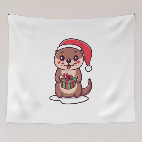 Item preview, Otter with gift designed and sold by PawelNature.