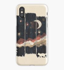 Starry Night in the Mountains... iPhone Case