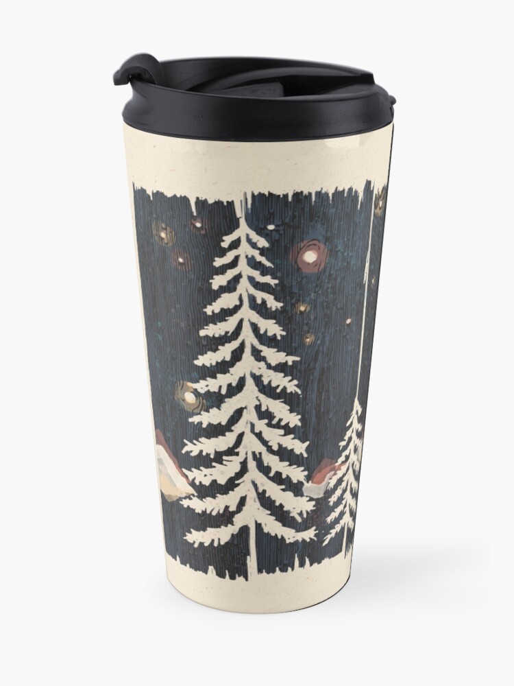 Alternate view of Starry Night in the Mountains... Travel Mug