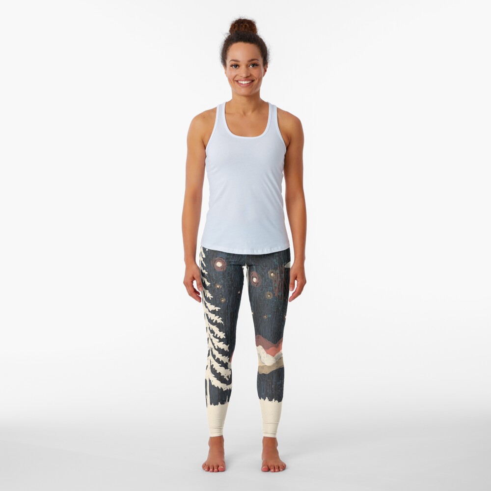 Starry Night in the Mountains... Leggings