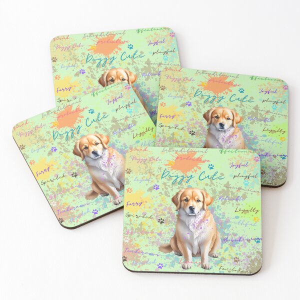 Item preview, Golden Retriever Multicolor designed and sold by Omarupattern51.