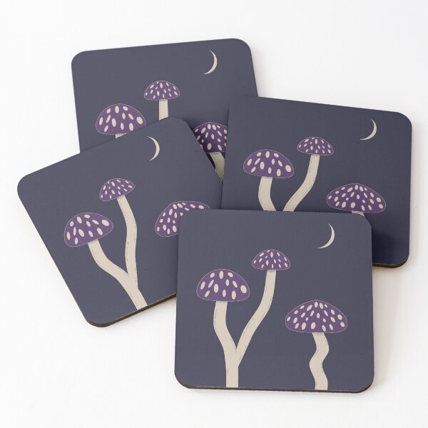 Item preview, Purple Mushrooms designed and sold by EBParsley.