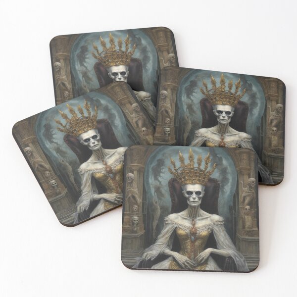 Item preview, the queen monarch Re-animated or Undead Alien designed and sold by tileartwork.