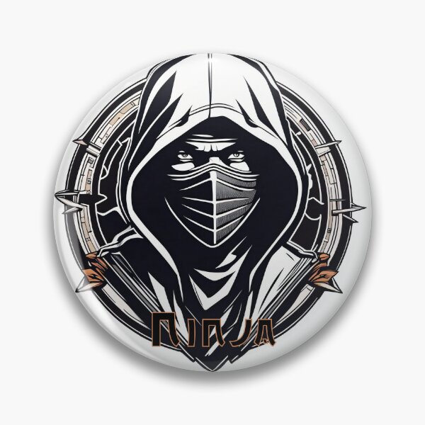 Item preview, Modern ninja with mask with lettering: Ninja designed and sold by Salimgor Hangaround Music.