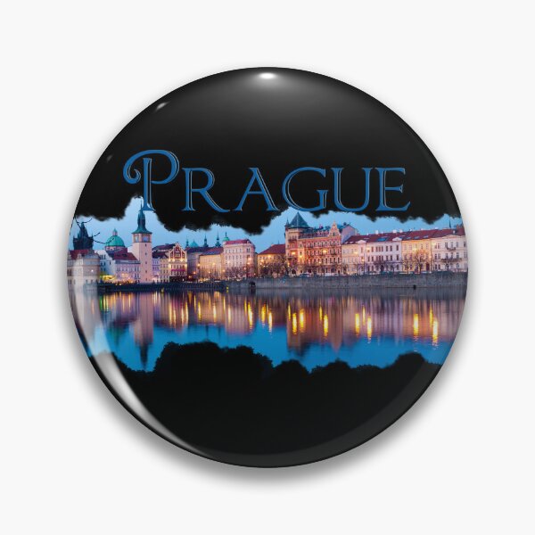 Item preview, Prague: Evening Skyline designed and sold by Rae Tucker Photography & Designs.