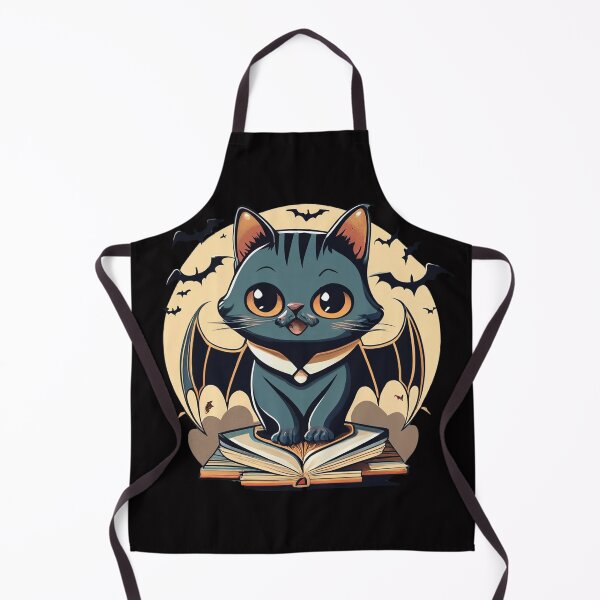 Item preview, Beware the Night Reader: Vampire Cat on a Prowl designed and sold by HendyMendi.