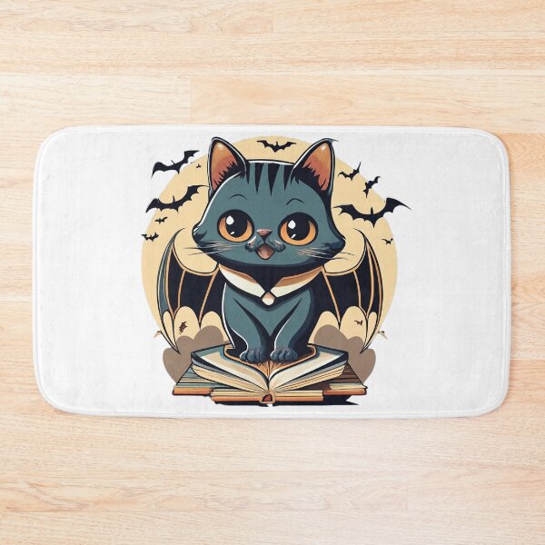 Item preview, Beware the Night Reader: Vampire Cat on a Prowl designed and sold by HendyMendi.