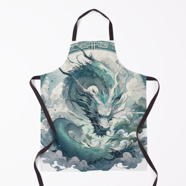 Item preview, Customizable Fantasy Art: Majestic Azure Blue Dragon designed and sold by RealmofWhispers.