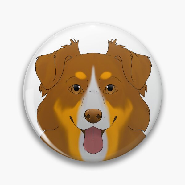 Item preview, Australian shepherd red tricolor  designed and sold by Cynthiaetal.