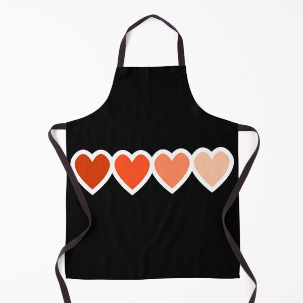 Item preview, Cute orange hearts designed and sold by Safa Reda.