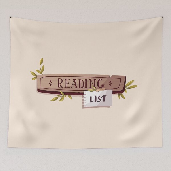 Item preview, Reading List Sign designed and sold by BookishSpace1.