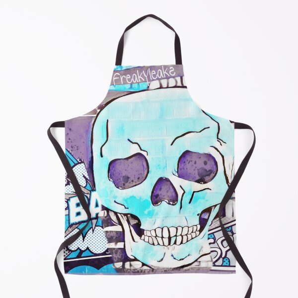 Item preview, HAPPY BLUE SKULL designed and sold by inarausch2023.