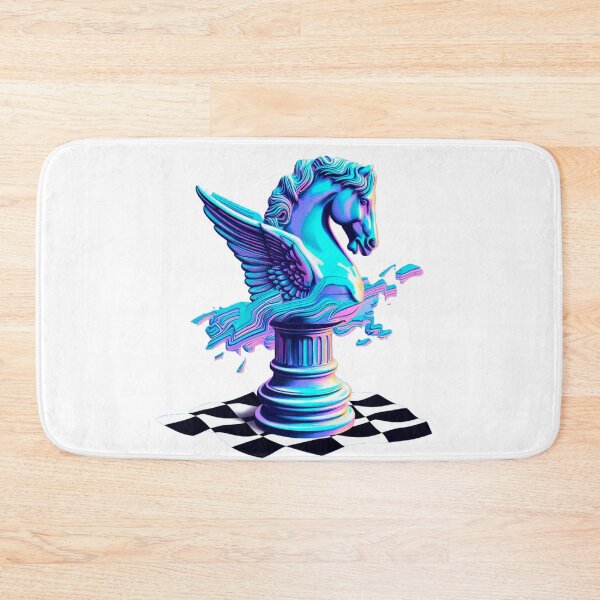 Item preview, Vaporwave Pegasus Chess designed and sold by Joako Zeta.