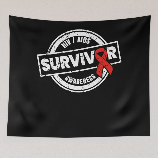 Item preview, AIDS HIV Awareness Month s Survivor  AIDS Awareness designed and sold by EagmianPheolea.