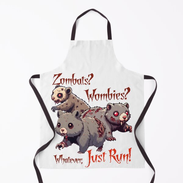 Item preview, Zombie Wombats Are Coming! designed and sold by Matthew Kinnersly.