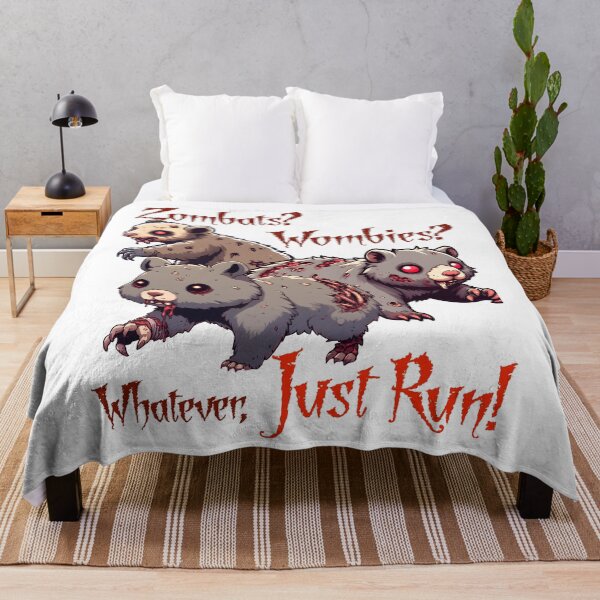 Item preview, Zombie Wombats Are Coming! designed and sold by Matthew Kinnersly.