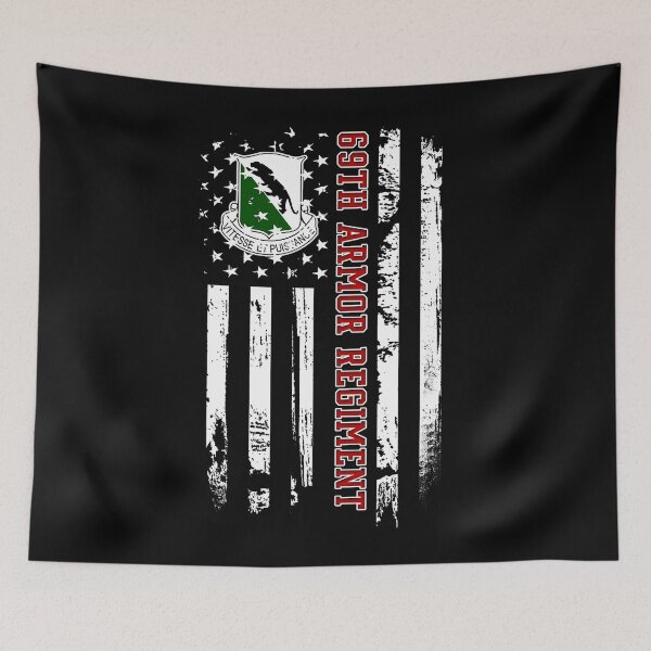 Item preview, 69th Armor Regiment Veteran USA Flag Veterans Day Xmas designed and sold by defabiosofxs.