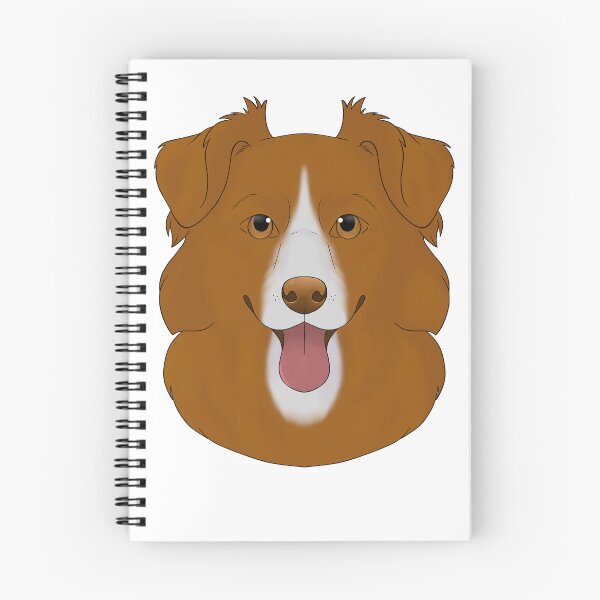 Item preview, Australian shepherd red and white designed and sold by Cynthiaetal.